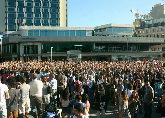Taksim Meydanı'nda son durum